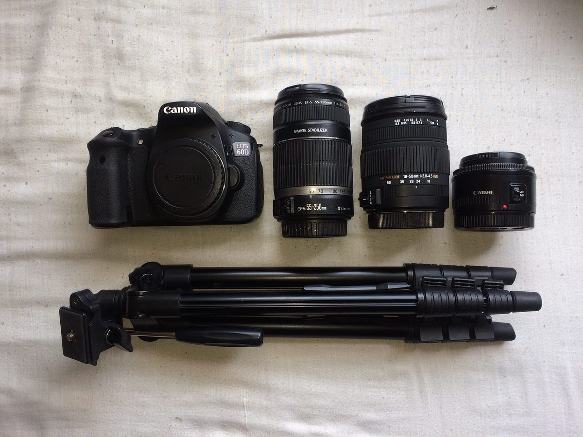 Equipment I used on my short tour of Mutare.