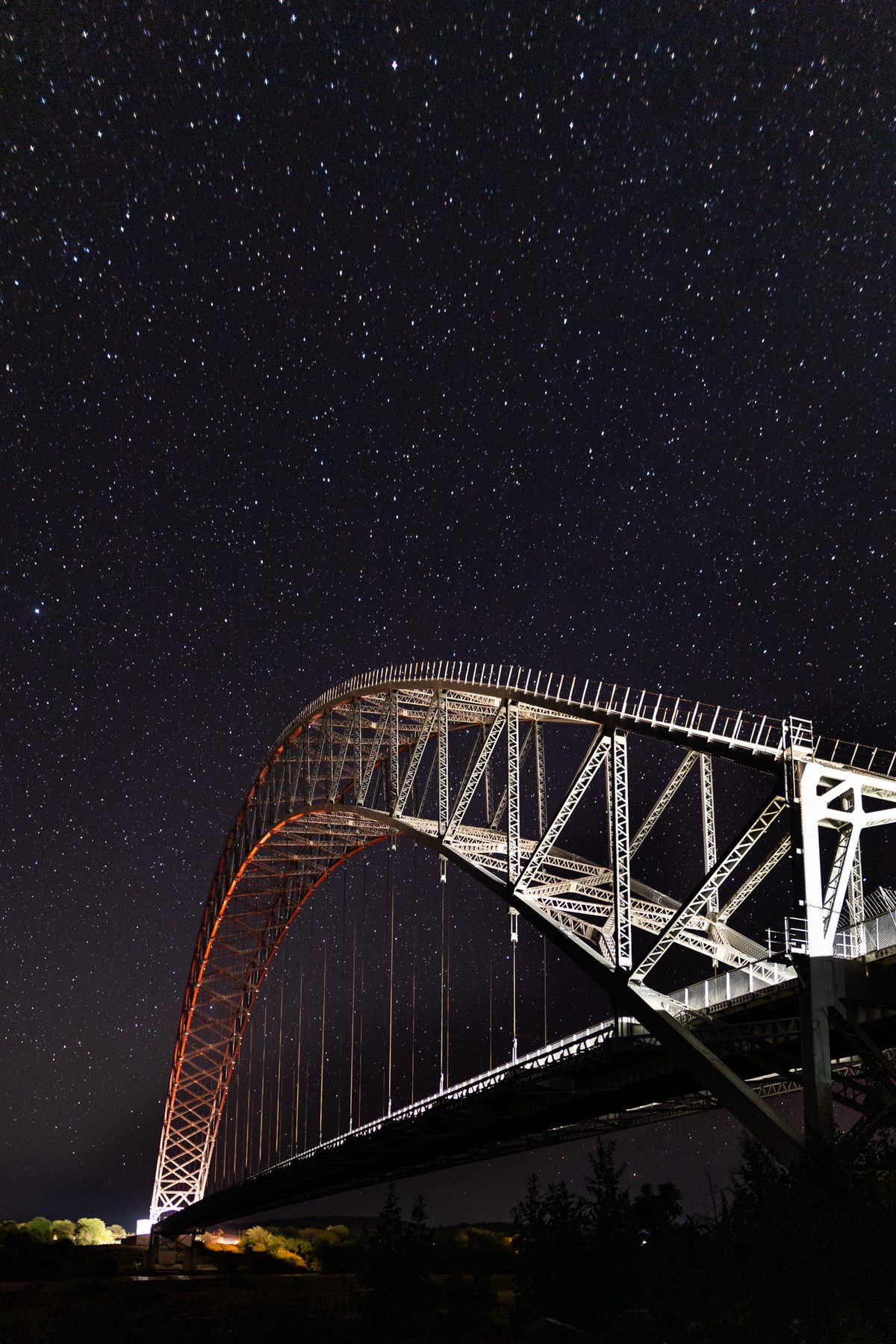 long exposure photo of Birchenough Bridge