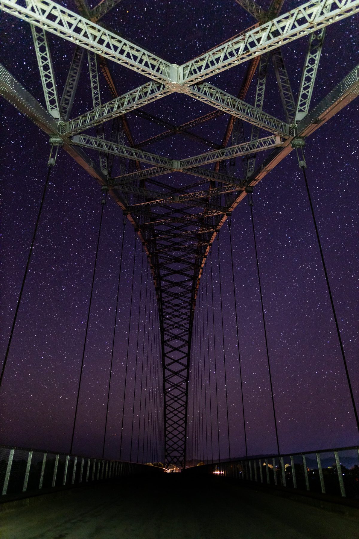 long exposure photo of Birchenough Bridge